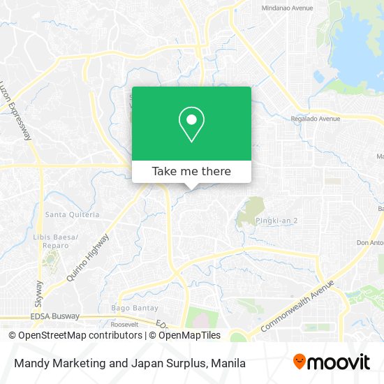 Mandy Marketing and Japan Surplus map
