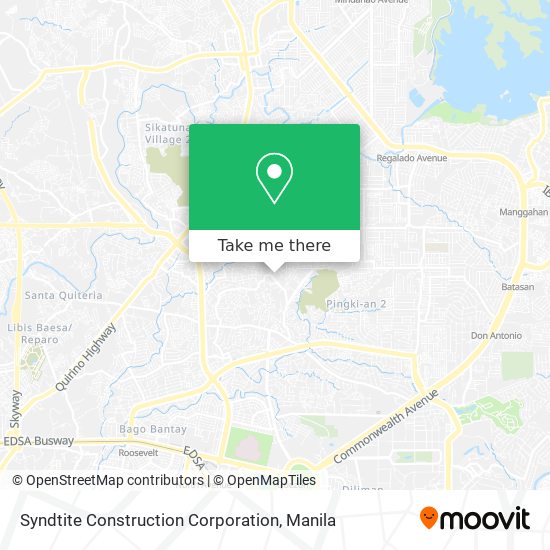 Syndtite Construction Corporation map