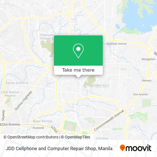 JDD Cellphone and Computer Repair Shop map