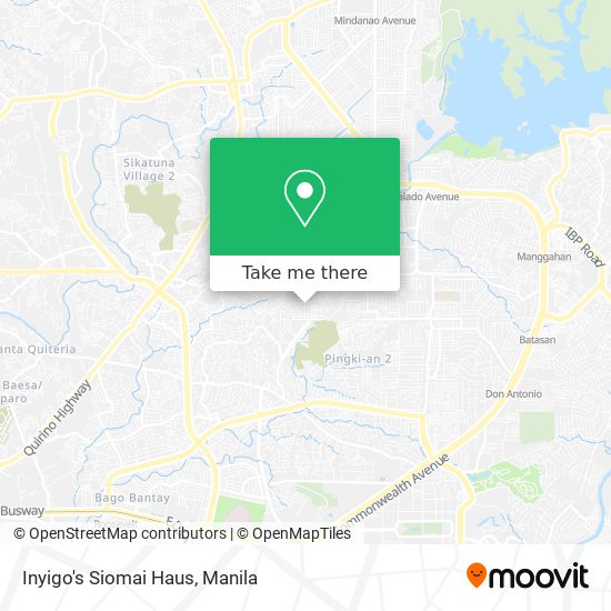 Inyigo's Siomai Haus map