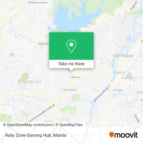 Rally Zone Gaming Hub map