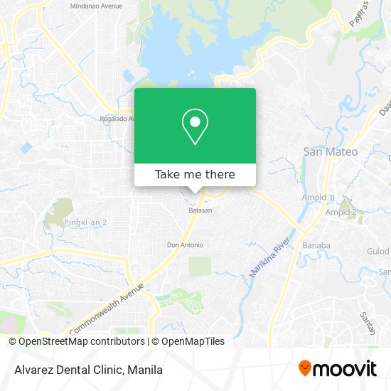 Alvarez Dental Clinic map