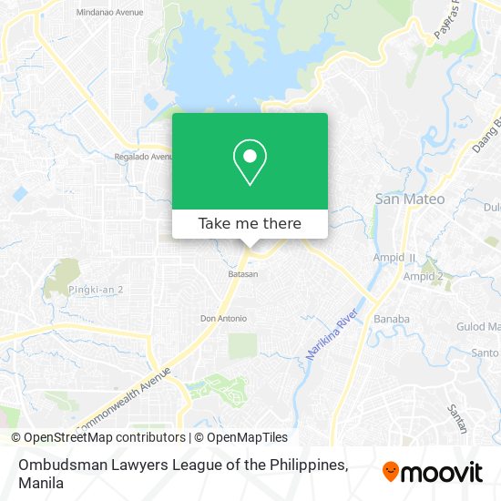 Ombudsman Lawyers League of the Philippines map