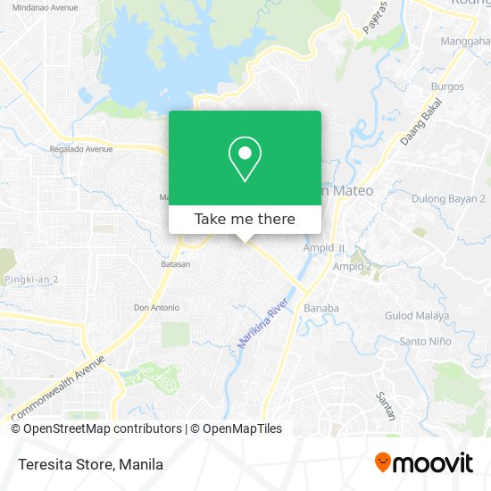 Teresita Store map