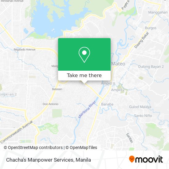Chacha's Manpower Services map