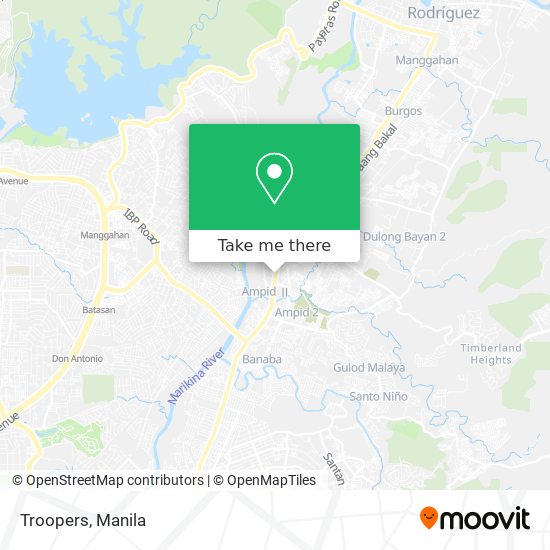 Troopers map