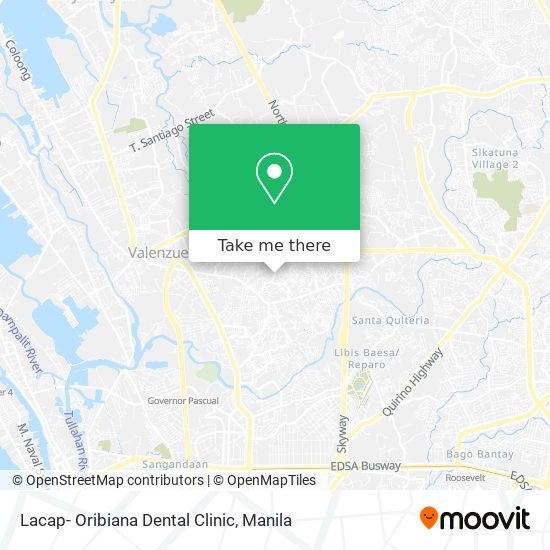 Lacap- Oribiana Dental Clinic map