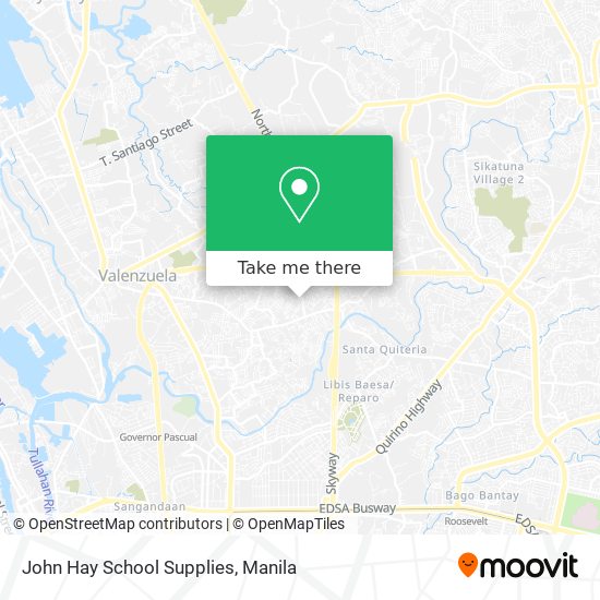 John Hay School Supplies map