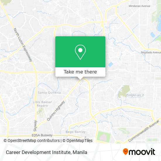 Career Development Institute map