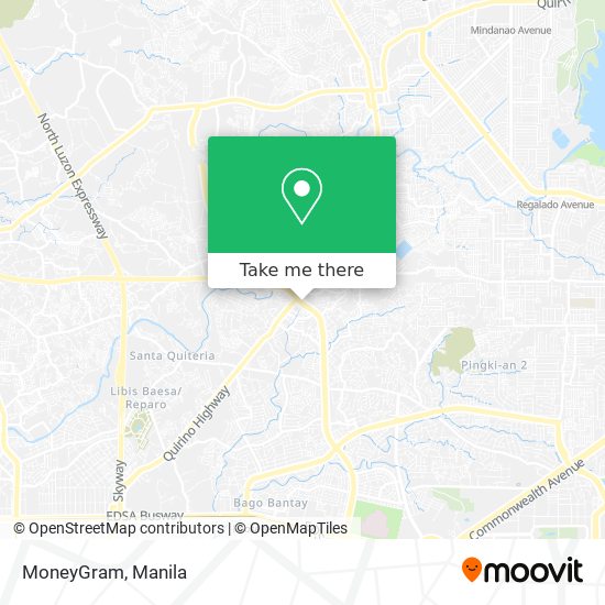 MoneyGram map