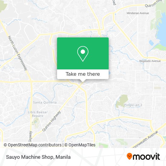 Sauyo Machine Shop map