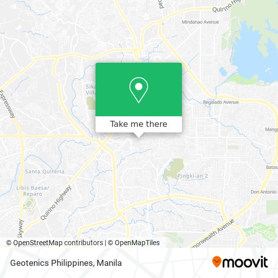 Geotenics Philippines map