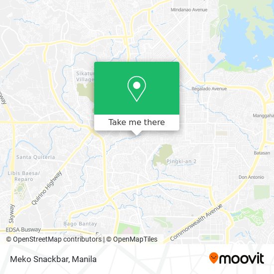 Meko Snackbar map
