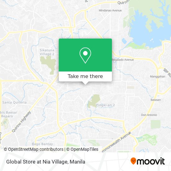 Global Store at Nia Village map