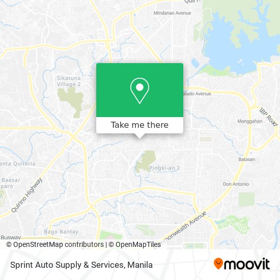 Sprint Auto Supply & Services map