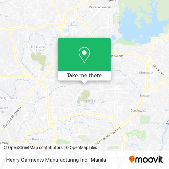 Henry Garments Manufacturing Inc. map