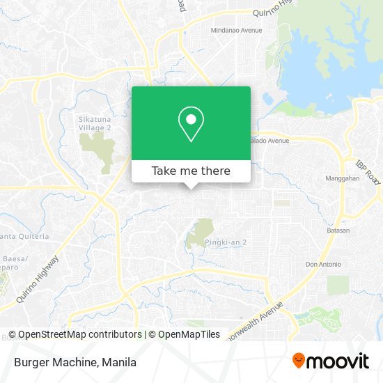 Burger Machine map