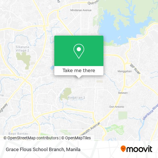 Grace Flous School Branch map