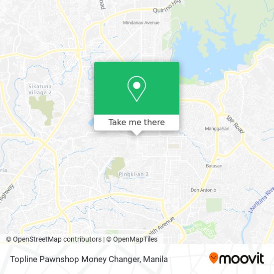 Topline Pawnshop Money Changer map