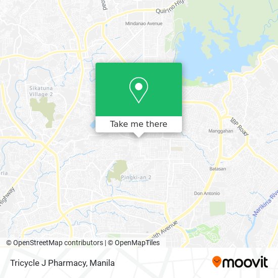 Tricycle J Pharmacy map