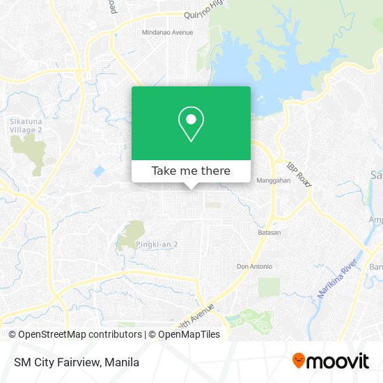 SM City Fairview map