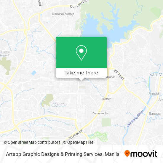 Artsbp Graphic Designs & Printing Services map