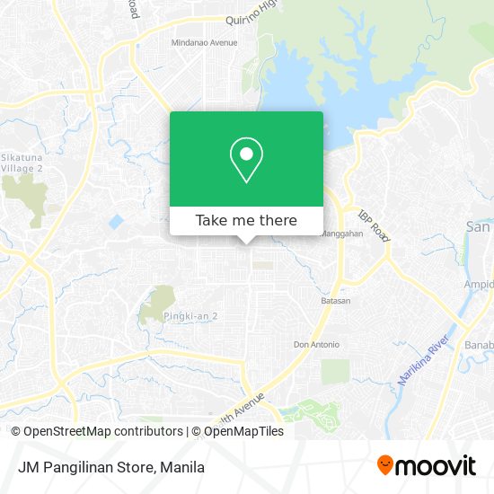 JM Pangilinan Store map