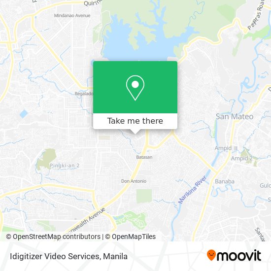 Idigitizer Video Services map