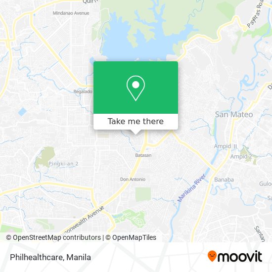 Philhealthcare map