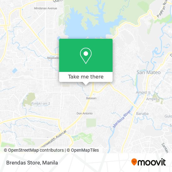 Brendas Store map