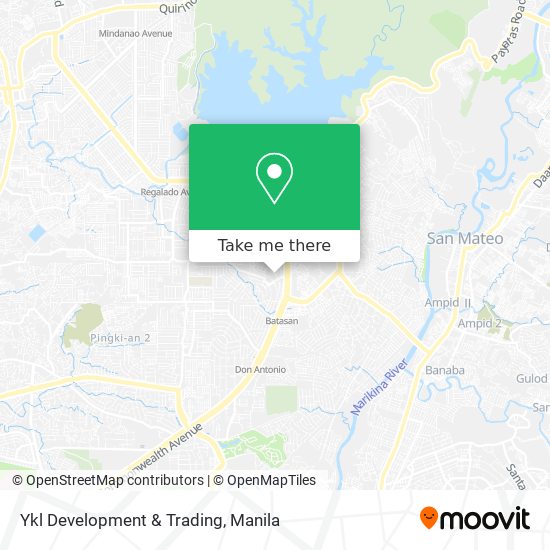 Ykl Development & Trading map