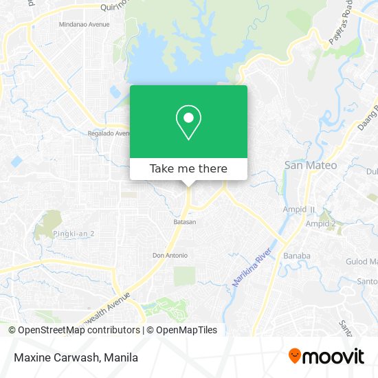 Maxine Carwash map