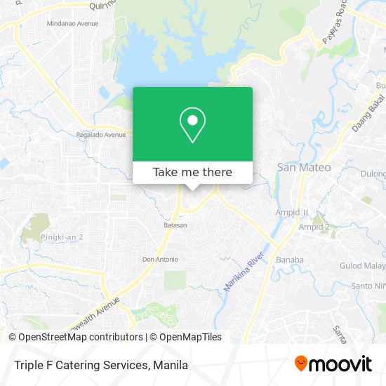 Triple F Catering Services map