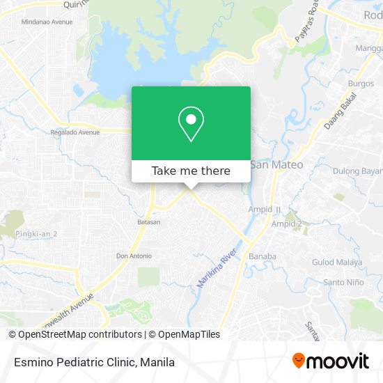 Esmino Pediatric Clinic map