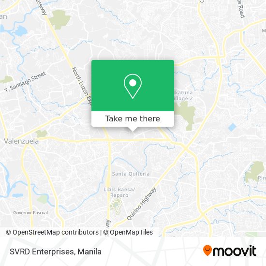 SVRD Enterprises map