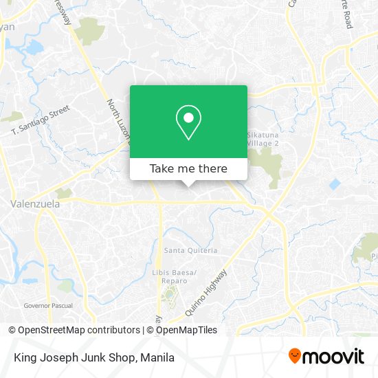 King Joseph Junk Shop map