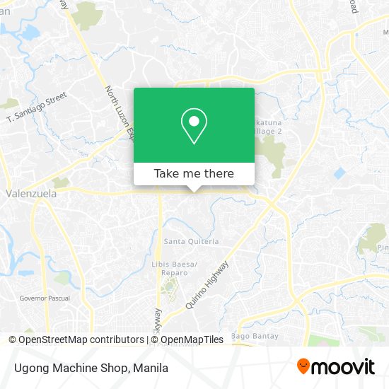 Ugong Machine Shop map
