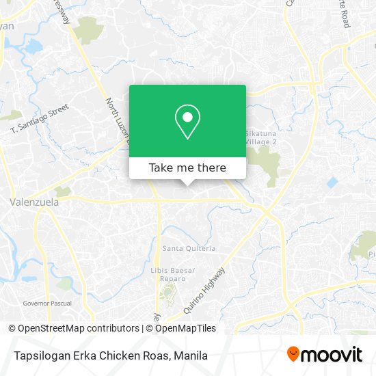 Tapsilogan Erka Chicken Roas map