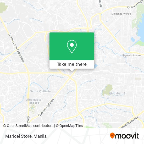 Maricel Store map