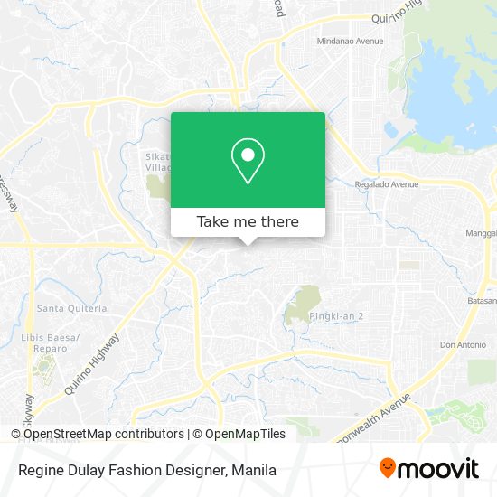 Regine Dulay Fashion Designer map