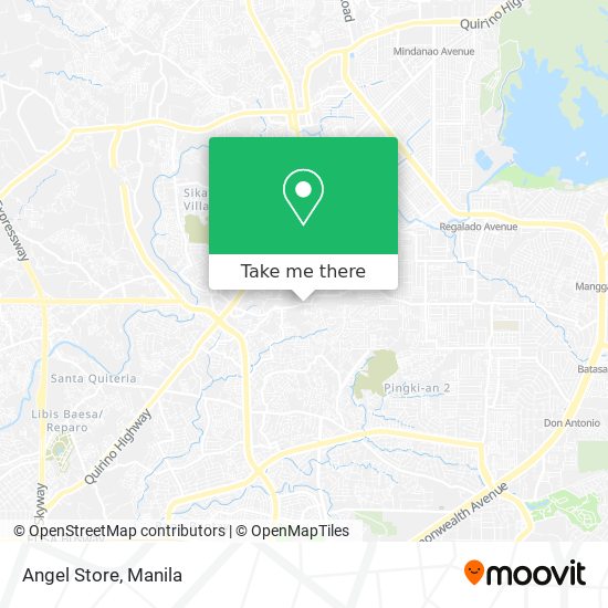 Angel Store map
