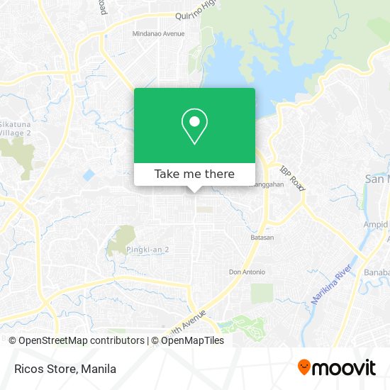 Ricos Store map