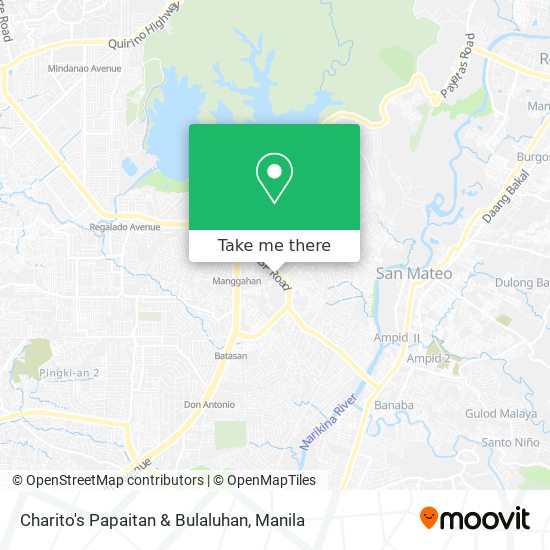 Charito's Papaitan & Bulaluhan map
