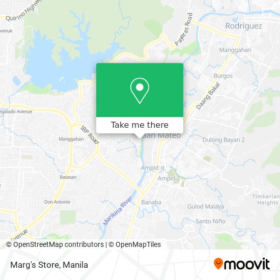 Marg's Store map