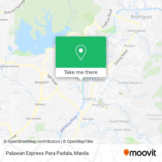 Palawan Express Pera Padala map