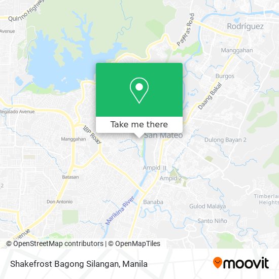 Shakefrost Bagong Silangan map