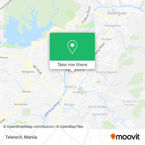 Teletech map