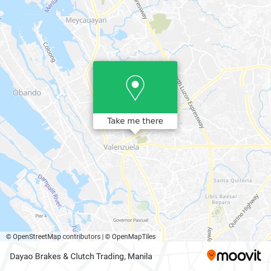 Dayao Brakes & Clutch Trading map