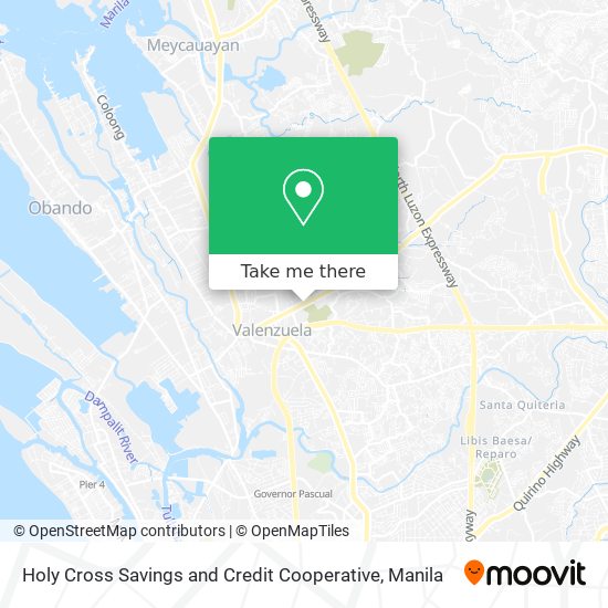 Holy Cross Savings and Credit Cooperative map