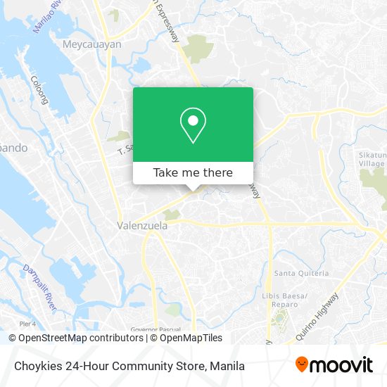 Choykies 24-Hour Community Store map